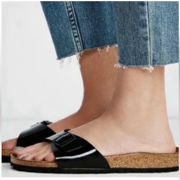 Birkenstock Madrid Patent Leather Sandals 39 - Picture 1 of 9